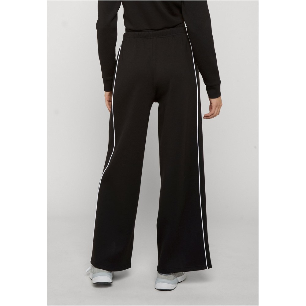 Urban Classics - Wide Leg Scuba Track pants - Black
